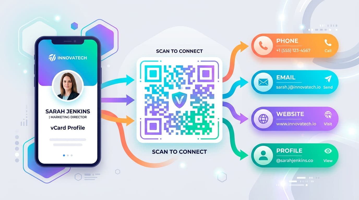 How to Create a Free vCard QR Code for Digital Business Cards (2026)